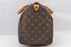 Authentic LOUIS VUITTON Monogram Speedy 35 Hand Bag Purse M41524 LV 7158C