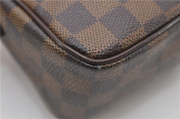 Auth Louis Vuitton Damier Ravello GM Shoulder Cross Body Bag N60006 LV 7158D