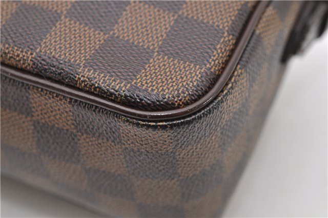 Auth Louis Vuitton Damier Ravello GM Shoulder Cross Body Bag N60006 LV 7158D