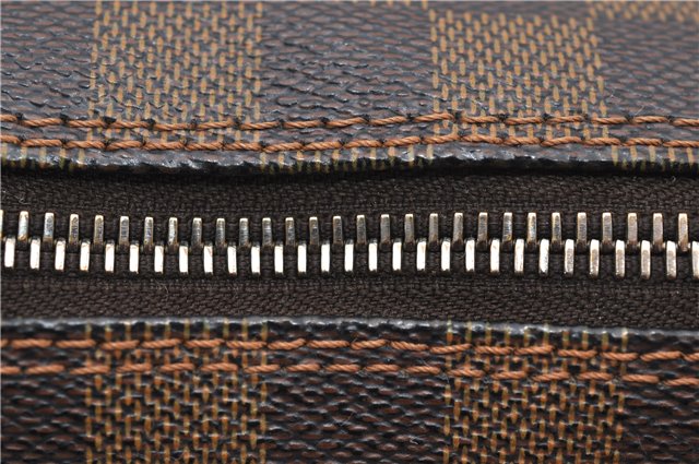 Auth Louis Vuitton Damier Ravello GM Shoulder Cross Body Bag N60006 LV 7158D