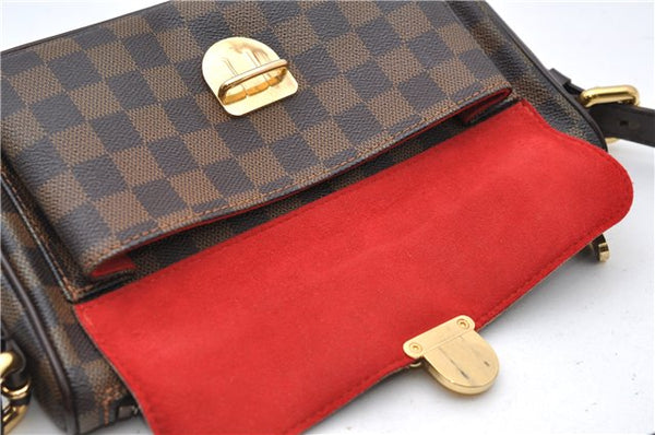Auth Louis Vuitton Damier Ravello GM Shoulder Cross Body Bag N60006 LV 7158D