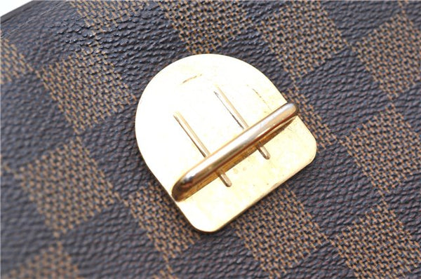 Auth Louis Vuitton Damier Ravello GM Shoulder Cross Body Bag N60006 LV 7158D