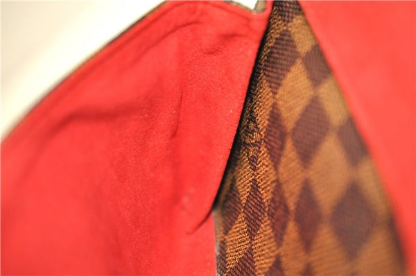 Auth Louis Vuitton Damier Ravello GM Shoulder Cross Body Bag N60006 LV 7158D