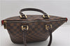 Authentic Louis Vuitton Damier Saleya PM Shoulder Tote Bag N51183 LV 7158F