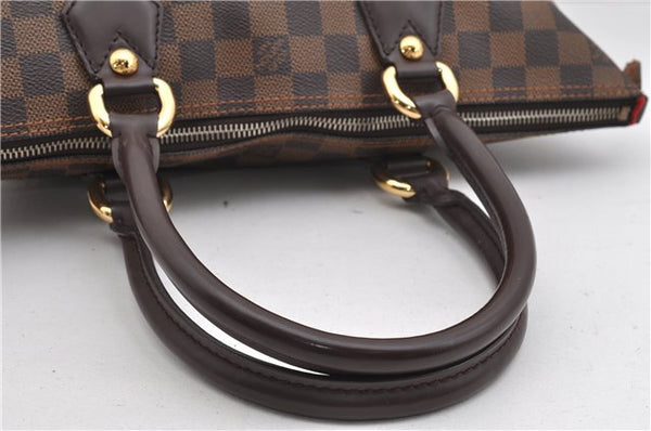 Authentic Louis Vuitton Damier Saleya PM Shoulder Tote Bag N51183 LV 7158F