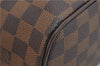 Authentic Louis Vuitton Damier Saleya PM Shoulder Tote Bag N51183 LV 7158F