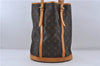 Authentic LOUIS VUITTON Monogram Bucket GM Shoulder Bag M42236 LV 7159C