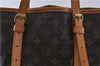 Authentic LOUIS VUITTON Monogram Bucket GM Shoulder Bag M42236 LV 7159C