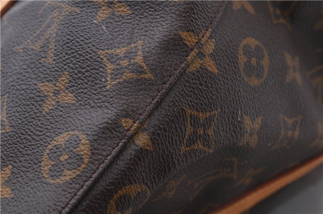 Authentic LOUIS VUITTON Monogram Bucket GM Shoulder Bag M42236 LV 7159C