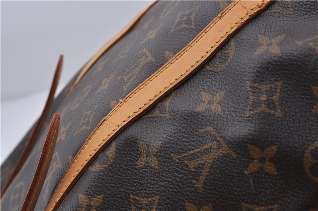 Authentic LOUIS VUITTON Monogram Bucket GM Shoulder Bag M42236 LV 7159C