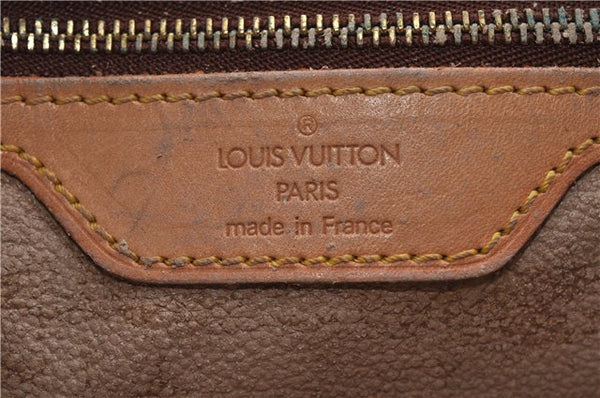 Authentic LOUIS VUITTON Monogram Bucket GM Shoulder Bag M42236 LV 7159C