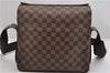 Authentic Louis Vuitton Damier Naviglio Shoulder Cross Body Bag N45255 LV 7159F
