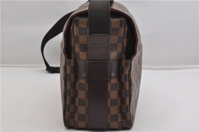 Authentic Louis Vuitton Damier Naviglio Shoulder Cross Body Bag N45255 LV 7159F