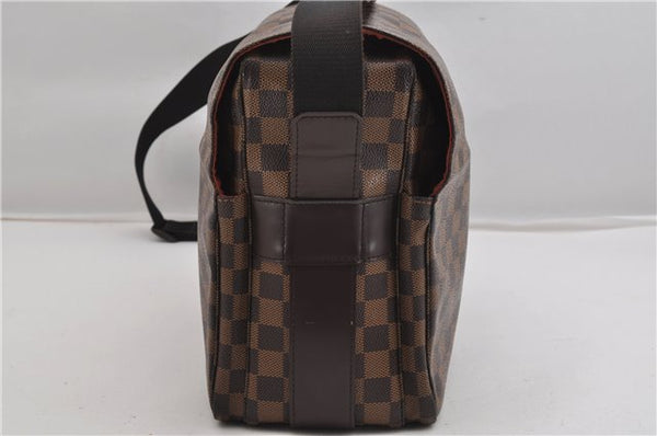 Authentic Louis Vuitton Damier Naviglio Shoulder Cross Body Bag N45255 LV 7159F