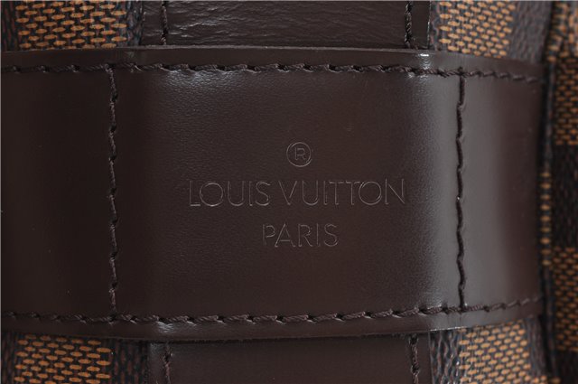 Authentic Louis Vuitton Damier Naviglio Shoulder Cross Body Bag N45255 LV 7159F