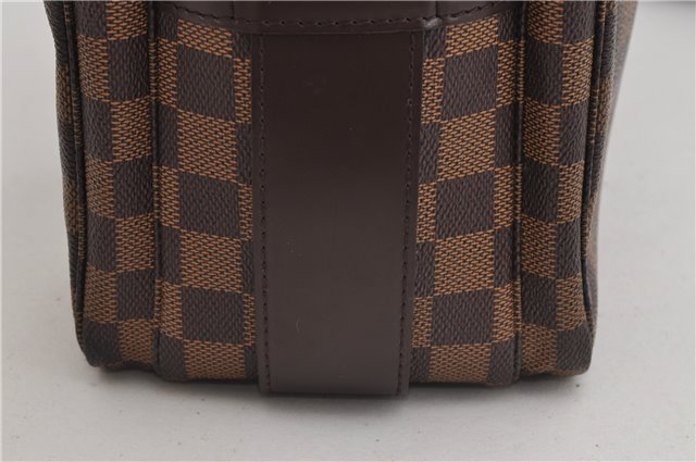 Authentic Louis Vuitton Damier Naviglio Shoulder Cross Body Bag N45255 LV 7159F