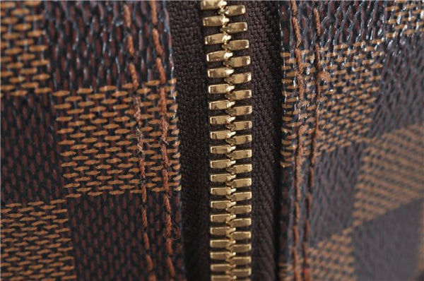 Authentic Louis Vuitton Damier Naviglio Shoulder Cross Body Bag N45255 LV 7159F