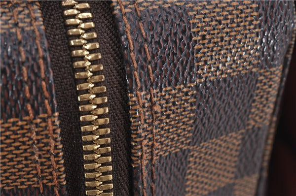 Authentic Louis Vuitton Damier Naviglio Shoulder Cross Body Bag N45255 LV 7159F