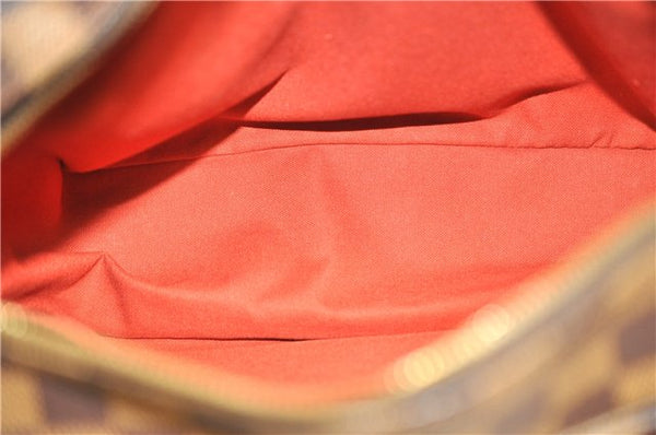 Authentic Louis Vuitton Damier Naviglio Shoulder Cross Body Bag N45255 LV 7159F