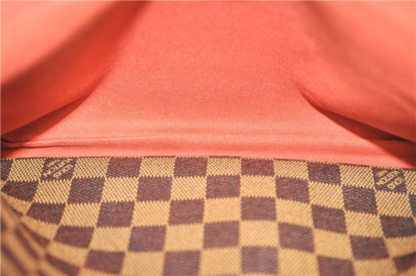 Authentic Louis Vuitton Damier Naviglio Shoulder Cross Body Bag N45255 LV 7159F