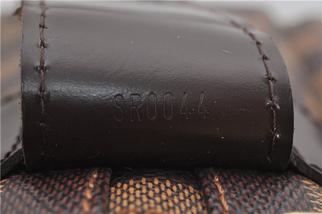 Authentic Louis Vuitton Damier Naviglio Shoulder Cross Body Bag N45255 LV 7159F