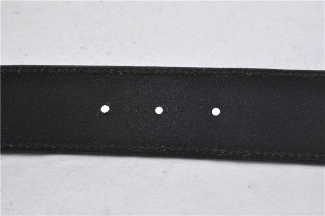 Authentic GUCCI Interlocking G Belt Leather Size 90cm 35.4