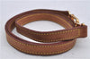 Authentic Louis Vuitton Leather Shoulder Strap Beige 38.6" LV 7161D