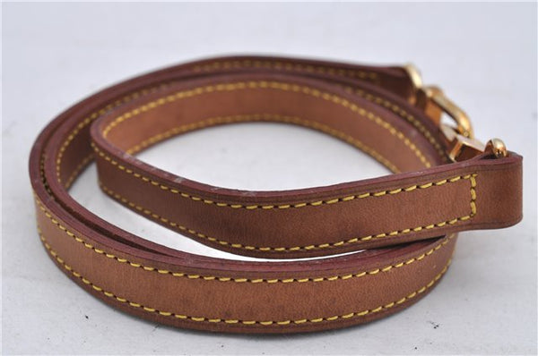 Authentic Louis Vuitton Leather Shoulder Strap Beige 38.6" LV 7161D