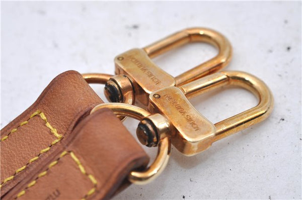 Authentic Louis Vuitton Leather Shoulder Strap Beige 38.6" LV 7161D