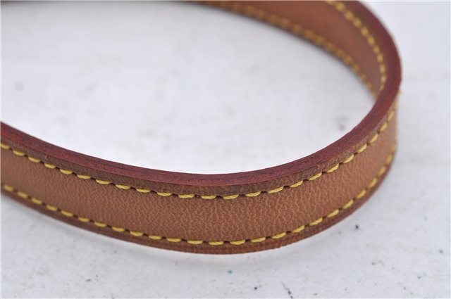 Authentic Louis Vuitton Leather Shoulder Strap Beige 38.6