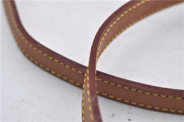 Authentic Louis Vuitton Leather Shoulder Strap Beige 38.6" LV 7161D