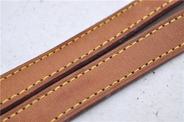 Authentic Louis Vuitton Leather Shoulder Strap Beige 38.6" LV 7161D