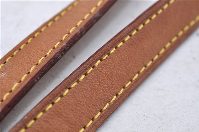 Authentic Louis Vuitton Leather Shoulder Strap Beige 38.6