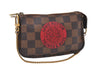 Auth Louis Vuitton Damier Mini Pochette Accessoires T&B Pouch N58011 LV 7162D