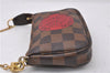 Auth Louis Vuitton Damier Mini Pochette Accessoires T&B Pouch N58011 LV 7162D