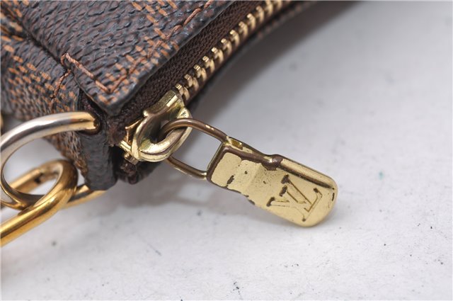 Auth Louis Vuitton Damier Mini Pochette Accessoires T&B Pouch N58011 LV 7162D