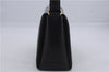Authentic GUCCI Bamboo Shoulder Hand Bag Purse Leather Black 7163D