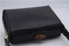 Authentic GUCCI Bamboo Shoulder Hand Bag Purse Leather Black 7163D