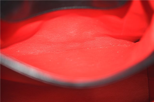 Authentic GUCCI Bamboo Shoulder Hand Bag Purse Leather Black 7163D