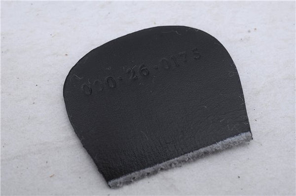 Authentic GUCCI Bamboo Shoulder Hand Bag Purse Leather Black 7163D