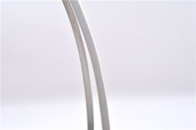 Authentic GUCCI Vintage Hand Bag Purse Enamel Black 7163E