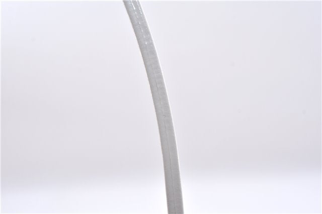 Authentic GUCCI Vintage Hand Bag Purse Enamel Black 7163E