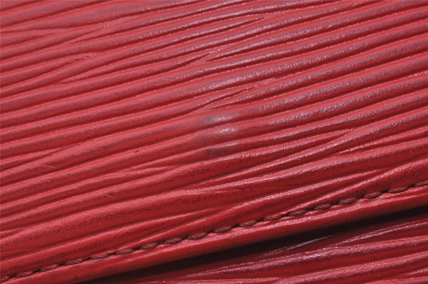 Authentic Louis Vuitton Epi Multicles 6 Key Case Red M63817 LV 7164I