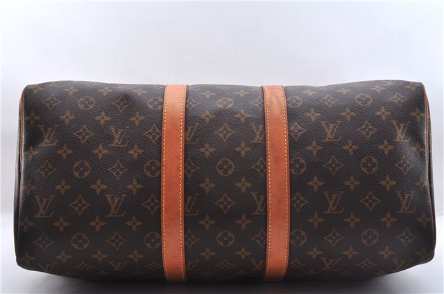 Authentic Louis Vuitton Monogram Keepall 45 Travel Boston Bag M41428 LV 7165E