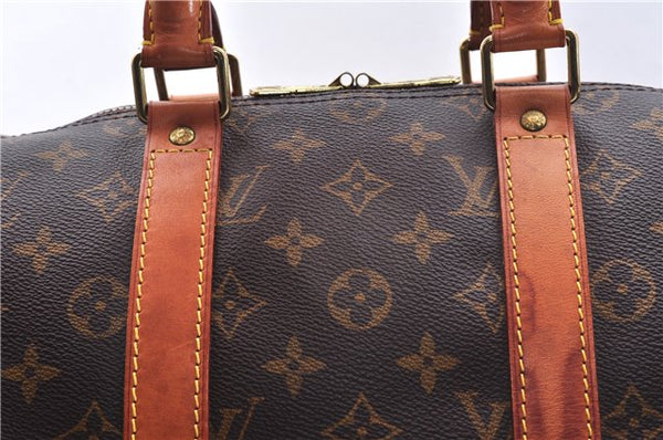 Authentic Louis Vuitton Monogram Keepall 45 Travel Boston Bag M41428 LV 7165E