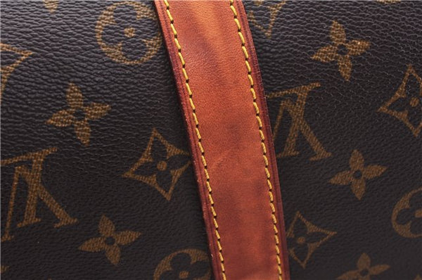 Authentic Louis Vuitton Monogram Keepall 45 Travel Boston Bag M41428 LV 7165E