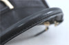 Authentic GUCCI Guccissima Abbey GG Shoulder Hand Bag Leather 190525 Black 7166B