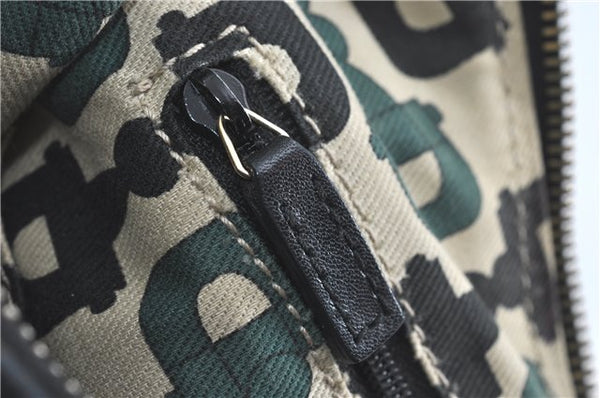 Authentic GUCCI Guccissima Abbey GG Shoulder Hand Bag Leather 190525 Black 7166B