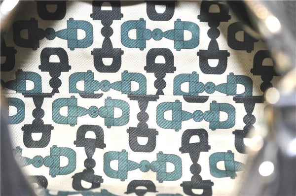 Authentic GUCCI Guccissima Abbey GG Shoulder Hand Bag Leather 190525 Black 7166B