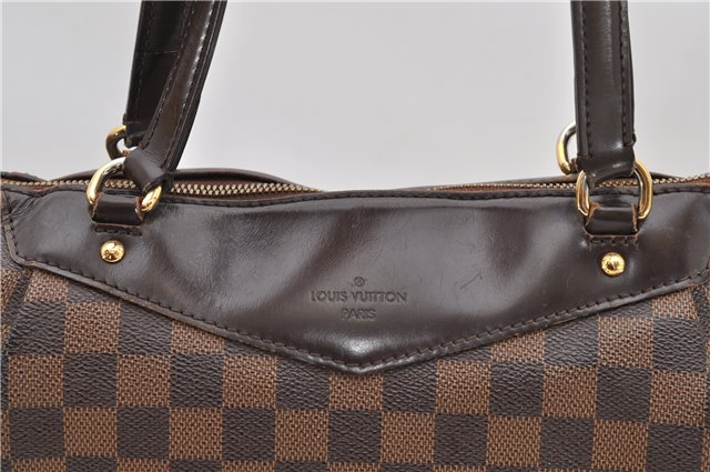 Authentic Louis Vuitton Damier Westminster GM Shoulder Tote Bag N41103 LV 7166D